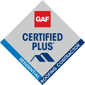GAF Certified Plus Residential Roofing Contractor